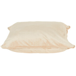 Matte Velvet Square Cushion - Natural - thumbnail 3