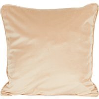 Matte Velvet Square Cushion - Natural - thumbnail 1