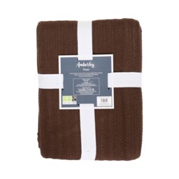 Amberley Throw - Mocha - thumbnail 2