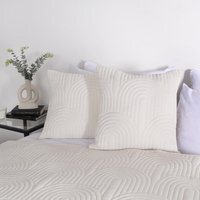 Pack Of Arches Pinsonic Cushion Covers - Neutral / 2 - image 1