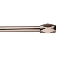 Myra Curtain Pole - Graphite / 210cm