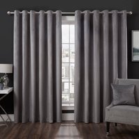 Vermont Velvet Blackout Curtains - Charcoal / 168cm / 229cm - image 1