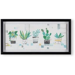 Art for the Home House Plant Haven Printed Canvas - Green - thumbnail 2