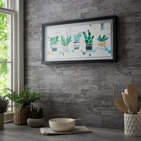 Art for the Home House Plant Haven Printed Canvas - Green - thumbnail 1