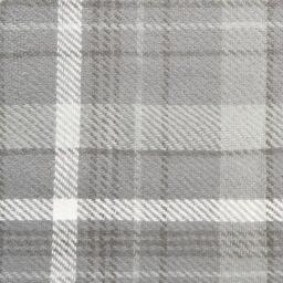 Pair Of Winsford Woven Check Thermal Blackout Eyelet Curtains - Charcoal / 228cm / 168cm - thumbnail 2