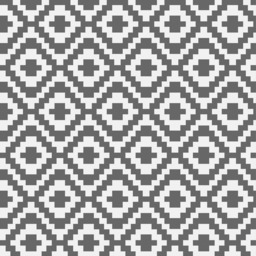 Outdoor Rug for Garden, Decking and Patio - Waterproof - Grey Geometric - Geometric Grey / 366cm - thumbnail 5