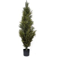 Artificial Cedar Cypress Confier Trees - 120cm Cedar Artificial / 120cm - thumbnail 1
