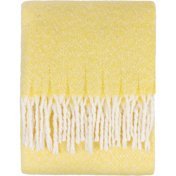 Isla Woven Tasselled Throw - Butter - thumbnail 5