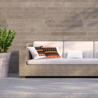 Tribal Ethnic Outdoor Cushion - Orange / 60cm - thumbnail 1