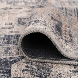 Beige Vintage Washable Area Rug - Beige / 60cm x 240cm - thumbnail 3