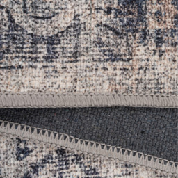 Beige Vintage Washable Area Rug - Beige / 60cm x 240cm - thumbnail 2
