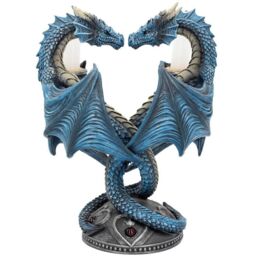Anne Stokes Dragon Heart Candle Holder - 23cm - thumbnail 2