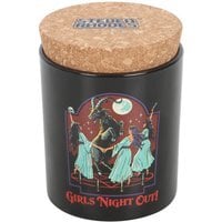 Girls Night Out Dark Opium Candle - Black
