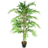 Artificial Bamboo Tree Natural Canes 120cm - Green