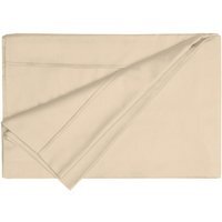 200 Thread Count Egyptian Cotton Flat Sheet - BM116 - Papyrus / See the label / Double - image 1