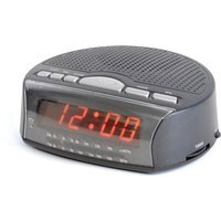 Lloytron 'Daybreak' Alarm Clock Radio - Black - Black - image 1
