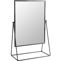 22 x 50cm Rectangle Makeup Mirror - Black / 1 - image 1