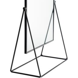 22 x 50cm Rectangle Makeup Mirror - Black / 1 - thumbnail 5