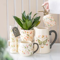 Fairy Folklore Print Ceramic Plant Mister - Multicolour - thumbnail 2