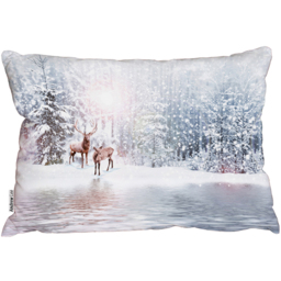 In The Frost Outdoor Comfy Cushion - Blue - thumbnail 2