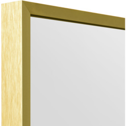 Artus Gold Aluminium Metal Edged Wall Mirror - Gold - thumbnail 4