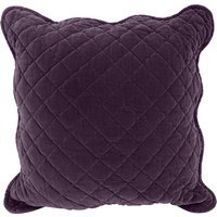 Premium Cotton Velvet Luxury Cushion - Purple - image 1