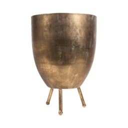 Gold Large Planter - Gold - thumbnail 3