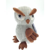 Owl Door Stop - Grey