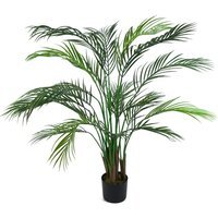 Areca Palm Tree UV Resistant Outdoor - Red