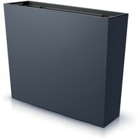 Tall Rectangular Planter Floor Standing Pot -  Anthracite