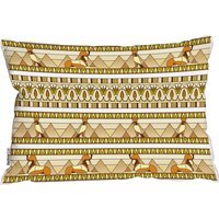 Ornament Of Ancient Egypt To The Frescoescushion - Yellow