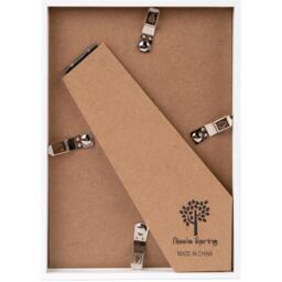"5"" x 7"" 3D Deep Box Photo Frame - 4"" x 6"" Mount - White/Ivory / 18cm" - thumbnail 5