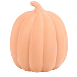 Timeless Terracotta Pumpkin Ornament For Halloween Decor - Brown - thumbnail 4