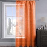 Shimmering Voile Panel - Orange / 54in - thumbnail 1