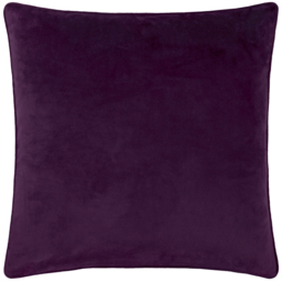 Guilded Palms Embroidered Cushion - Plum / 80 Feather 20 Polyester - thumbnail 2