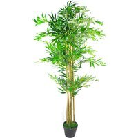 Leaf Design UK Artificial Bamboo Plants Trees - Green Bamboo
