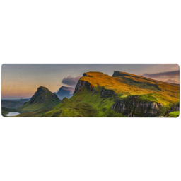 Scottish highlands, United Kingdom Designer Runner Rug - Green - thumbnail 2
