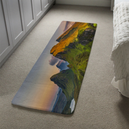 Scottish highlands, United Kingdom Designer Runner Rug - Green - thumbnail 4