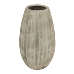 Catania Medium Olpe Vase Mediterranean Ceramic Decor Piece - Off White - thumbnail 3