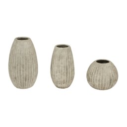 Catania Medium Olpe Vase Mediterranean Ceramic Decor Piece - Off White - thumbnail 4