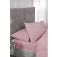 Percale Pillowcase - Pink