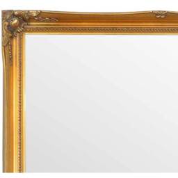 MirrorOutlet Antique Design Gold Beaded Mirror 102 x 72cm - Gold - thumbnail 5