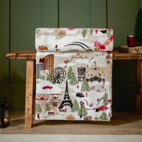 Joy To All Fleece Throw - Cream