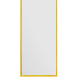 Arcus Outdoor Arched Garden Wall Mirror - Gold / 60cm - thumbnail 4