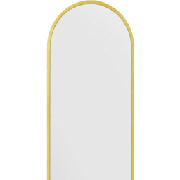 Arcus Outdoor Arched Garden Wall Mirror - Gold / 60cm - thumbnail 3