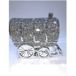 Original Gypsy Caravan Wagon Ornament - Silver - thumbnail 3