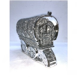 Original Gypsy Caravan Wagon Ornament - Silver - thumbnail 2