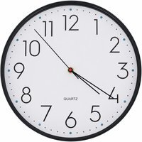 Automatic Wall Clock - Black