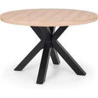 Berwick Round Table - Oak & Black