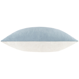 Darland Velvet Cushion - Dusty Blue / Polyester - thumbnail 3